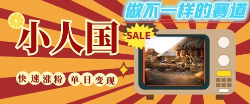 DeepSeek+绘图+视频制作小人国微观视频，小白轻轻松松上手，条条爆款，条条变现，单日就能收益-生财社
