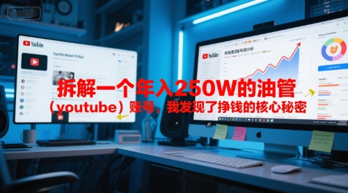 付费文章：拆解一个年入250W的油管(youtube)账号，我发现了挣钱的核心秘密-生财社