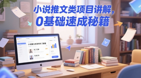 小说推文类项目讲解，0 基础速成秘籍-生财社