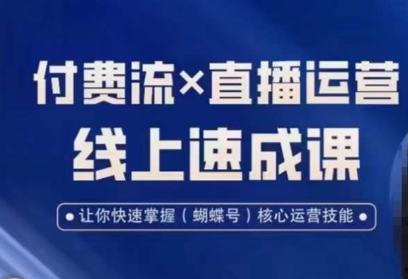 视频号付费流实操课程，付费流✖️直播运营速成课，让你快速掌握视频号核心运营技能-生财社