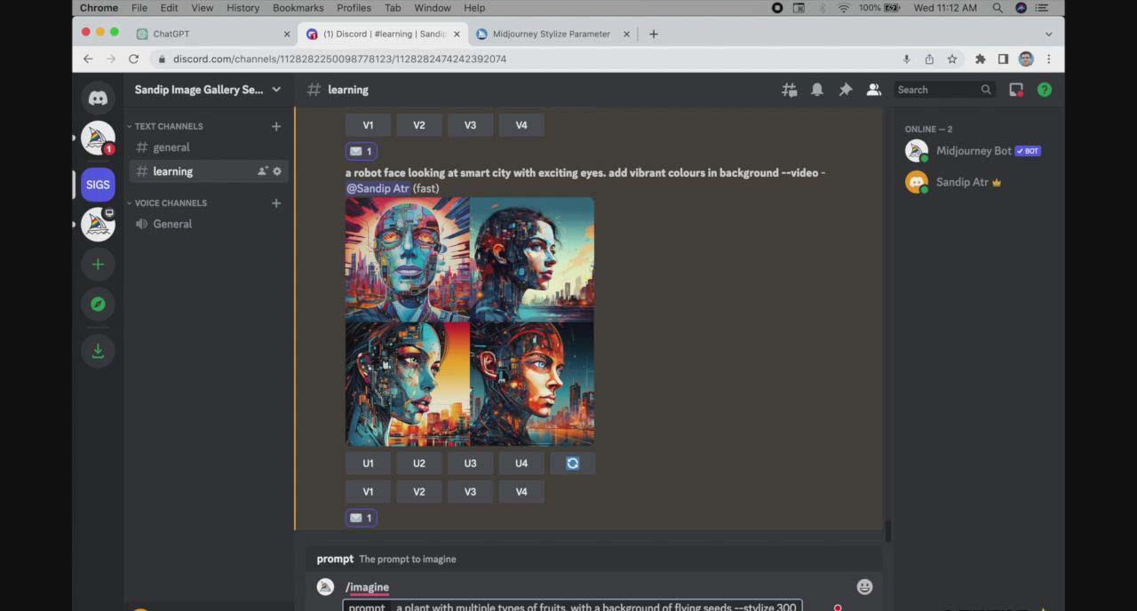 图片[2]-ChatGPT4 和 MidJourney AI 绘画聊天革命性指南教程-33节视频课-中英字幕-生财社