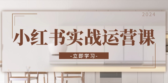 小红书实战运营课：从开通店铺到直播话术，打造爆款笔记与高效直播-生财社