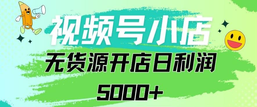 视频号无货源小店从0到1日订单量千单以上纯利润稳稳5000+【揭秘】-生财社
