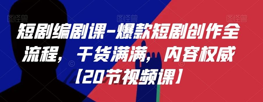 短剧编剧课-爆款短剧创作全流程，干货满满，内容权威【20节视频课】-生财社