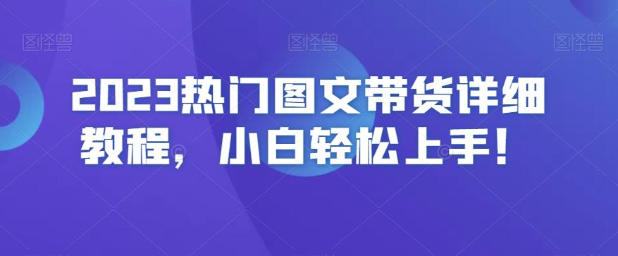 2023热门图文带货详细教程，小白轻松上手！-生财社