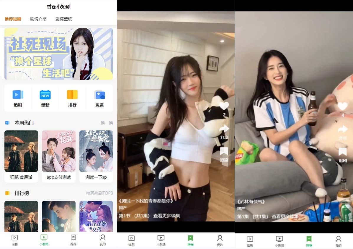 (8542期)小剧场短剧影视系统源码 全开源 带支付收益+会员机制+代理推广等模式【…-生财社
